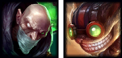 no crits for Singed or Ziggs